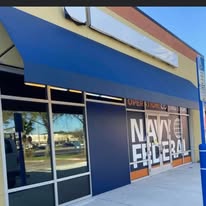 Navy Federal glazing project photo
