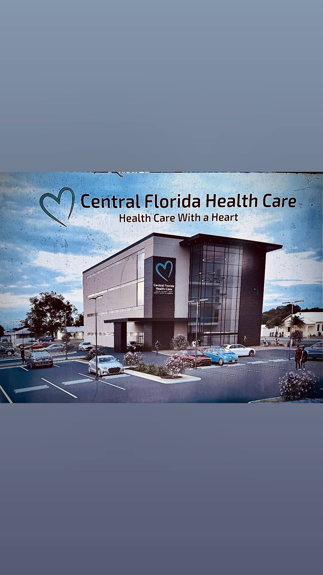 Central Florida Health Care glazing project photo