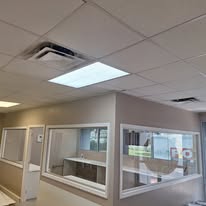 Peace River Center glazing project photo