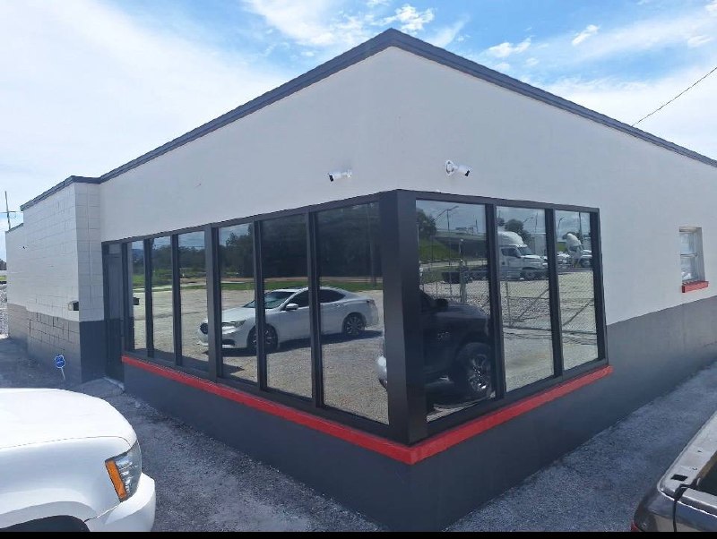 Central Florida Health Care glazing project photo