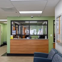 Peace River Center glazing project photo