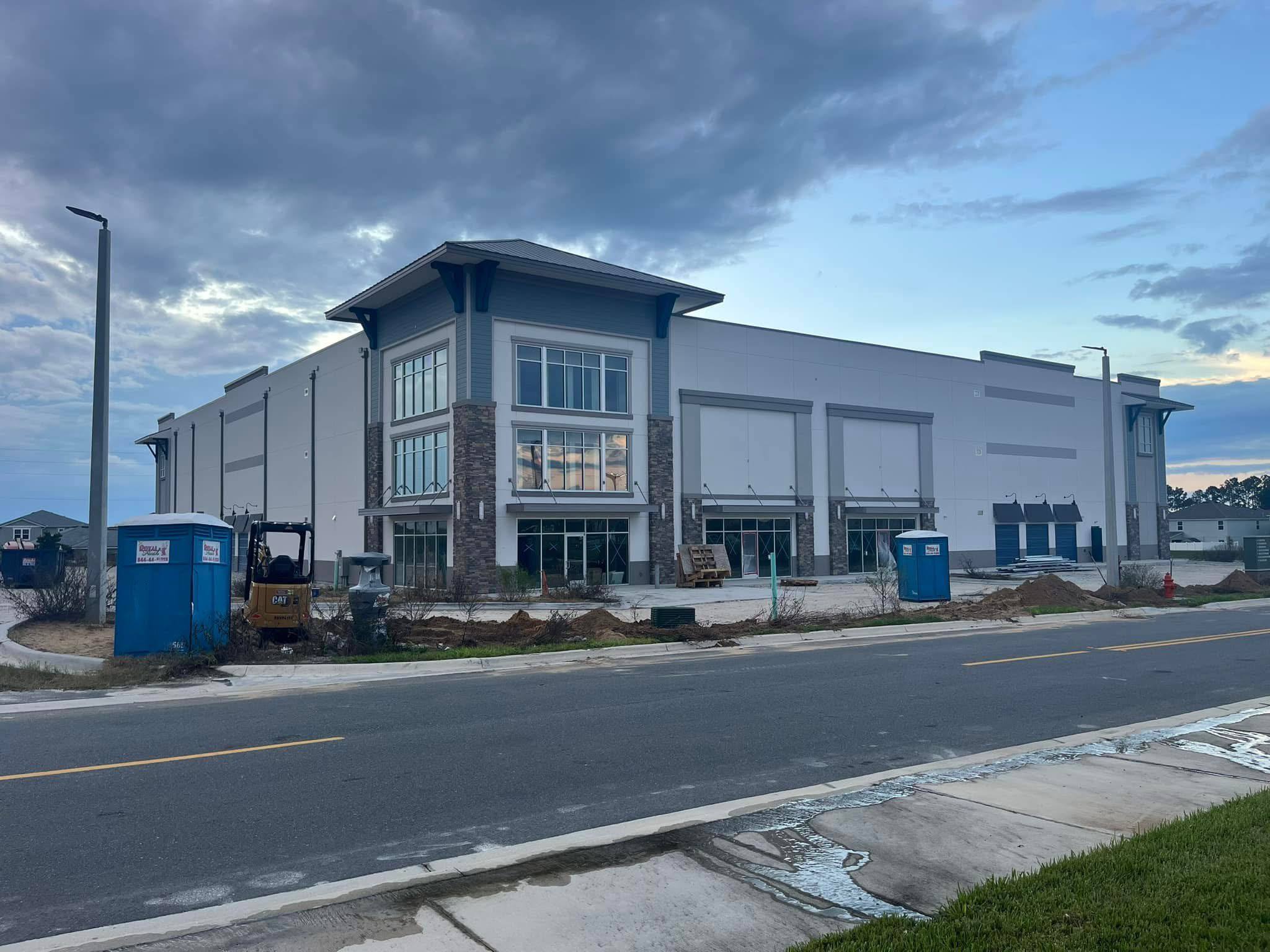 Self Storage Davenport glazing project photo